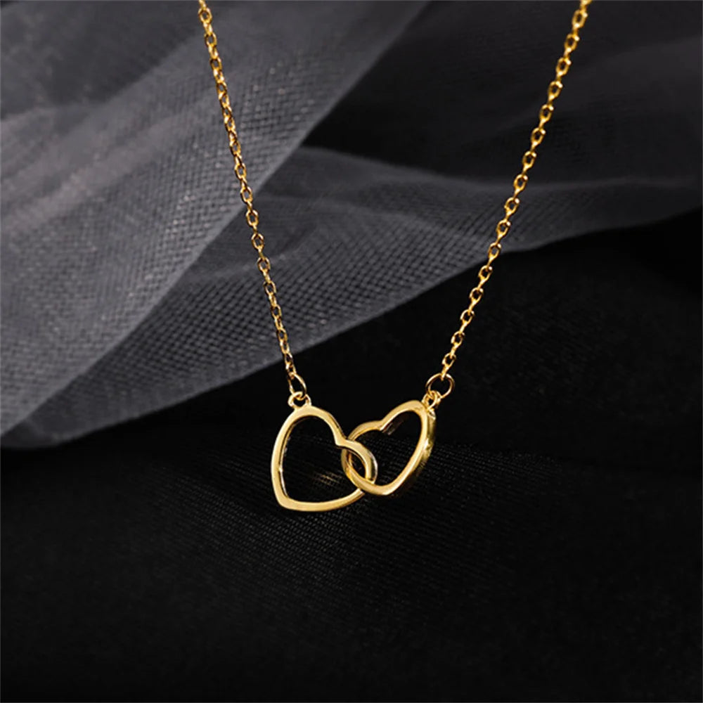 Gradual Love Alloy Necklace for Women and Couples