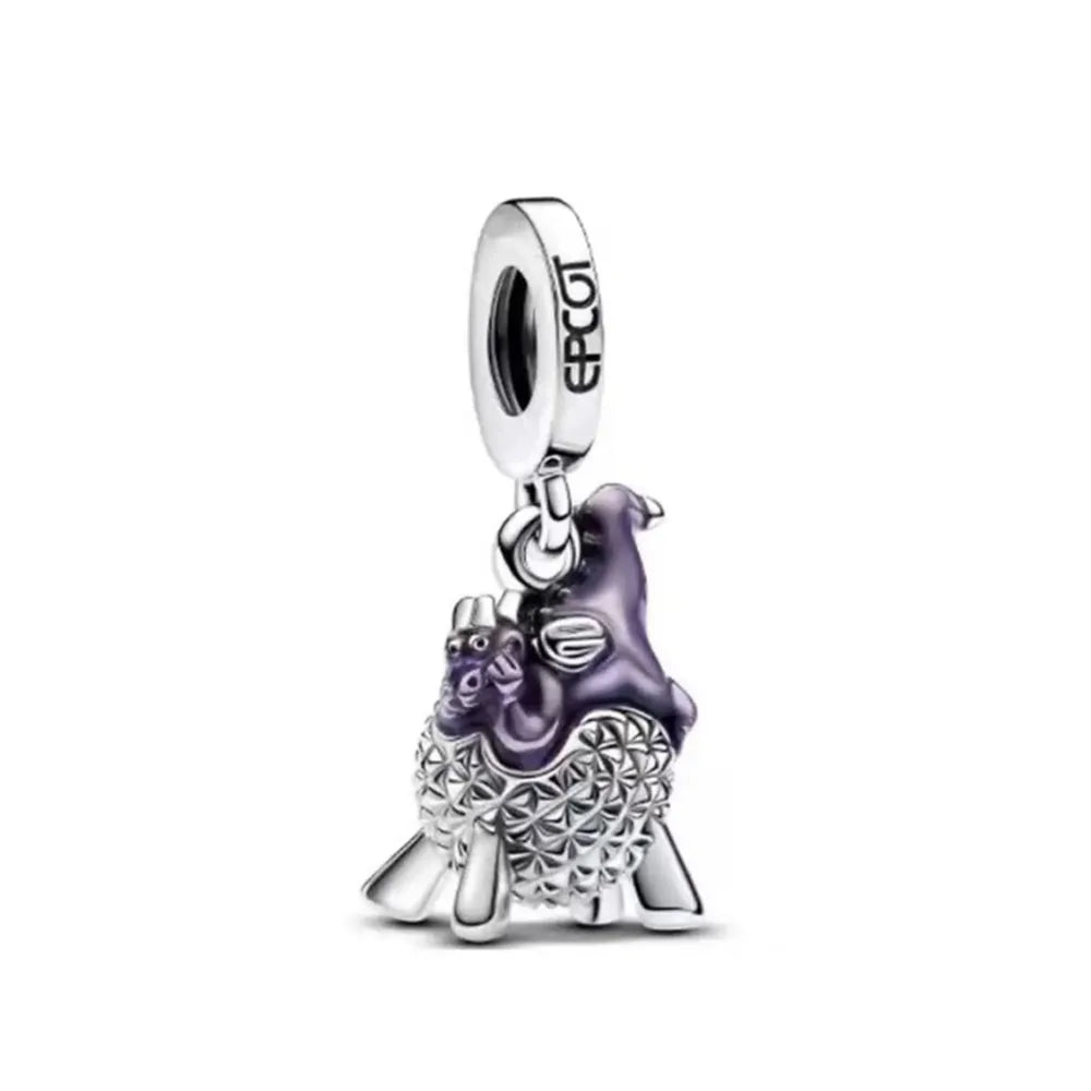 Mother Son Family Tree 925 Silver DIY Bead Bracelet Necklace Jewelry Gift for New Moms