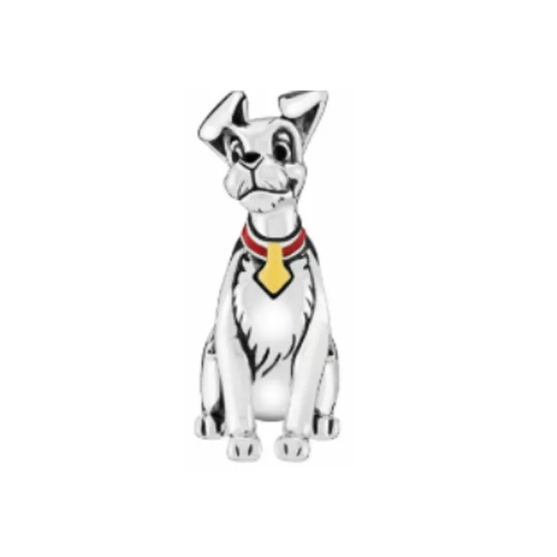 Exquisite 925 Silver Animal Bead Collection Featuring Fish Dog Duck and Pig Pendants for European DIY Bracelets