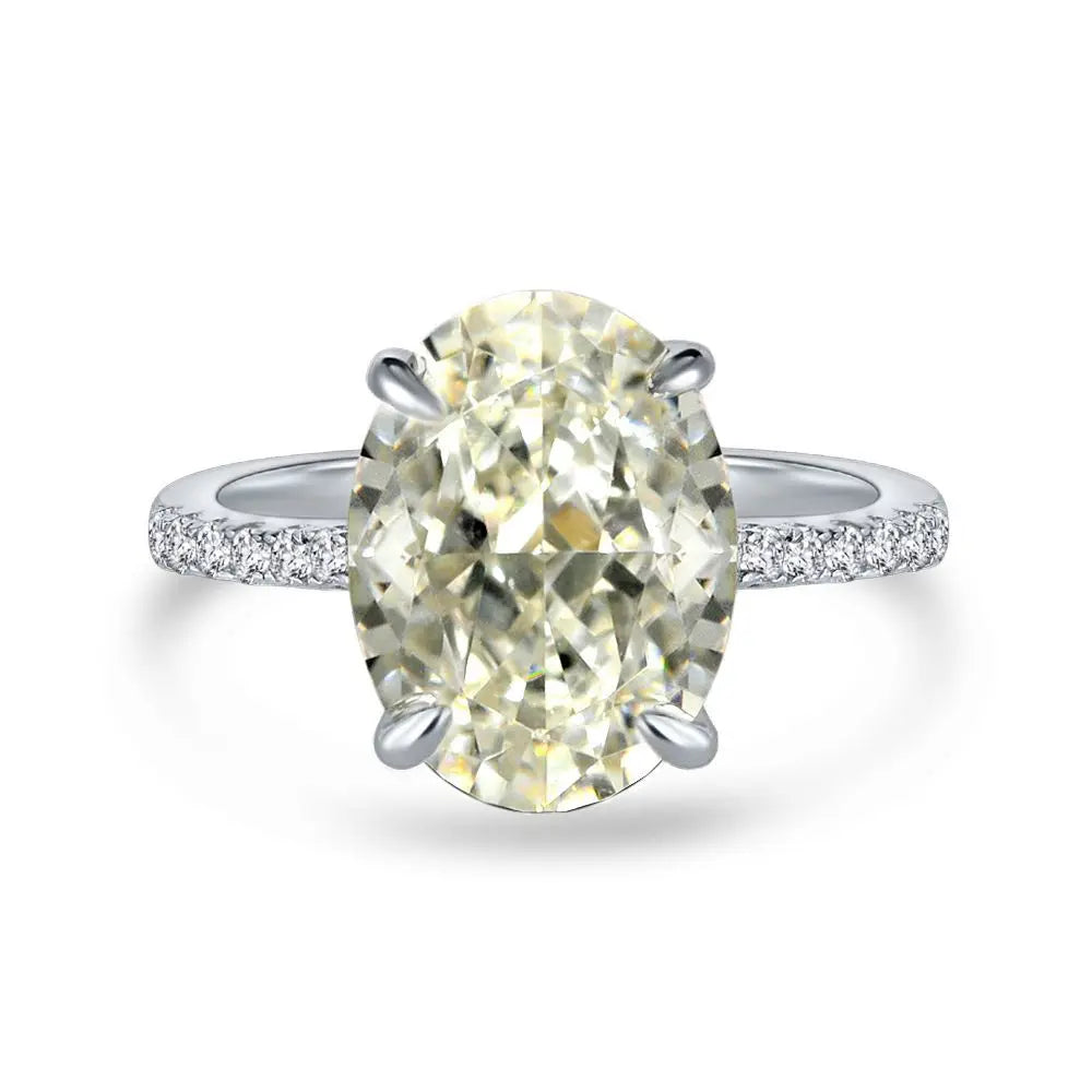 Promise Marquise Cut 3ct Simulated Diamond Ring in 925 Sterling Silver Elegant Engagement Wedding Jewelry for Women Perfect Christmas Gift
