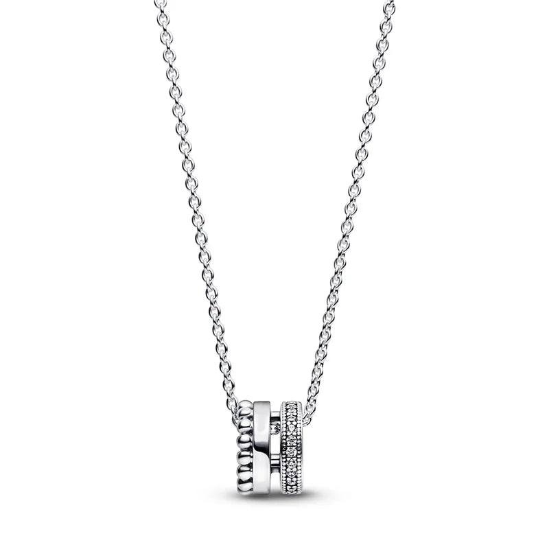 Zircon Love Heart Pendant Necklace Top Rated DIY Jewelry Charm for Women B3366
