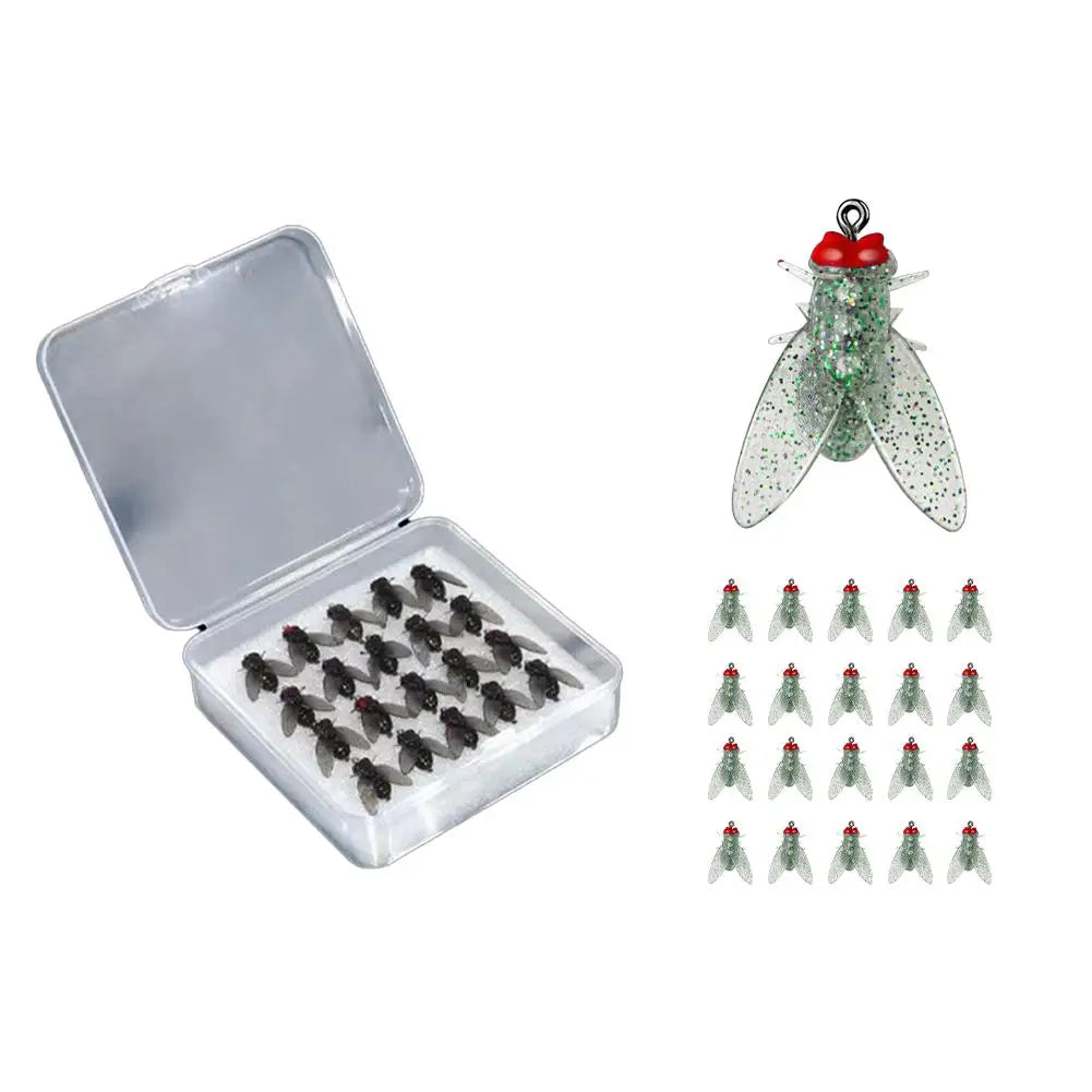 Bionic Fly Fishing Bait 20PCS for Salmon and Trout 2024