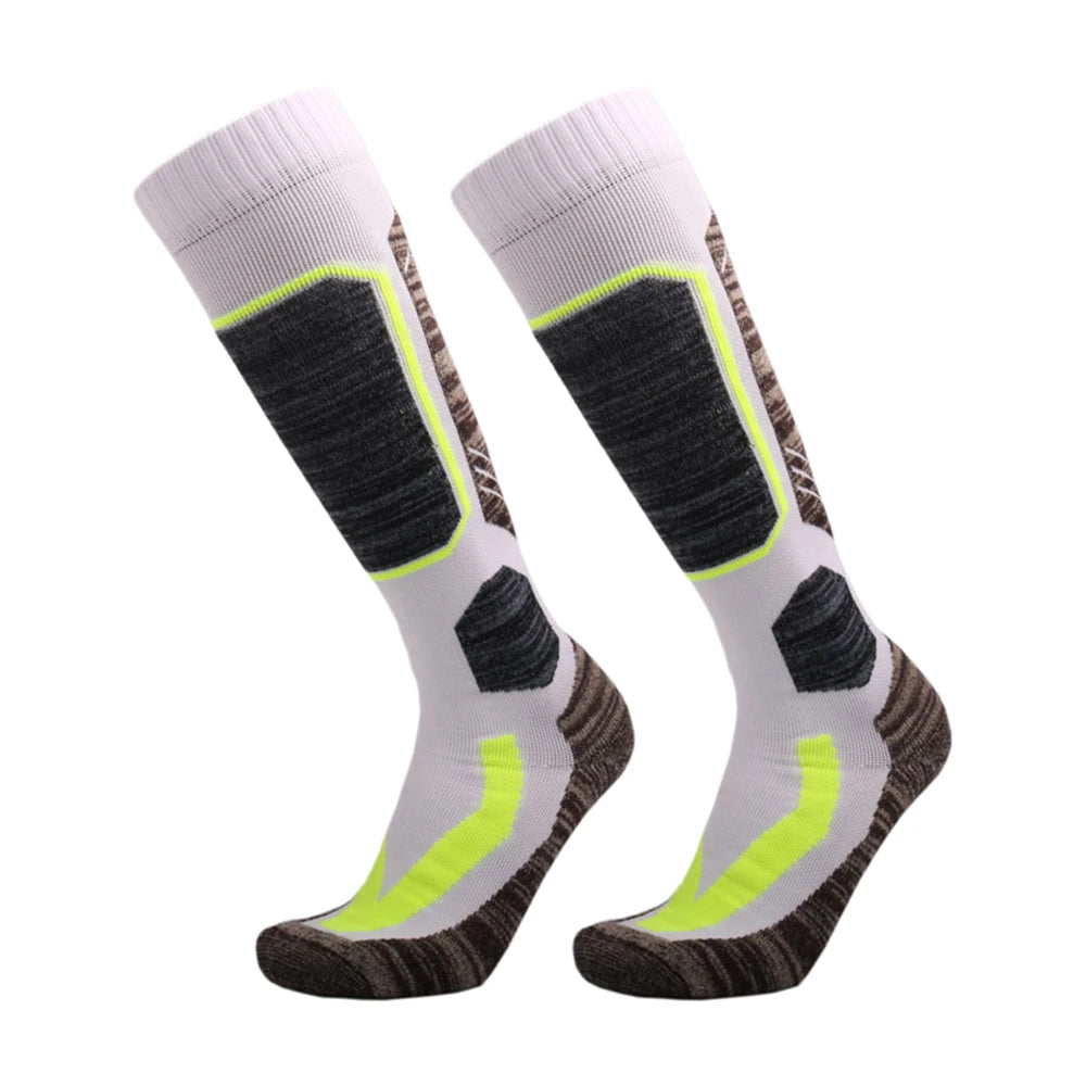 Thermal Thick Cotton Ski Socks High Knee Warm Unisex