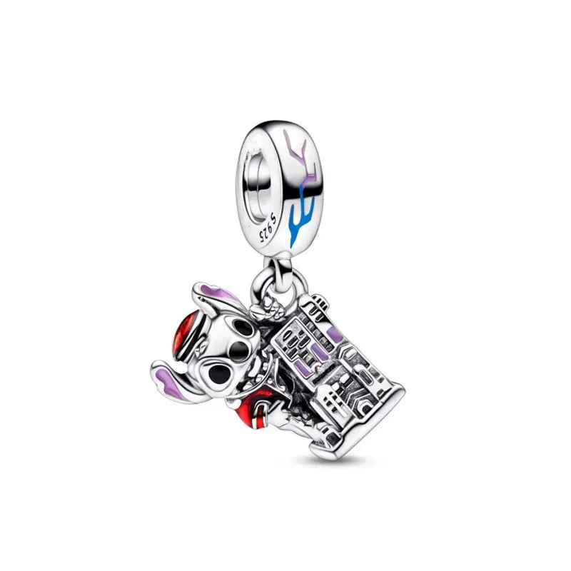 925 Silver Dress Pendant Charms for European Bracelets P1545