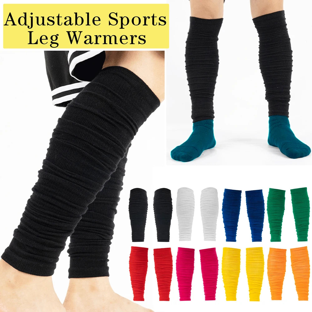 Extra Long Convertible Footsocks Leg Warmers Compression