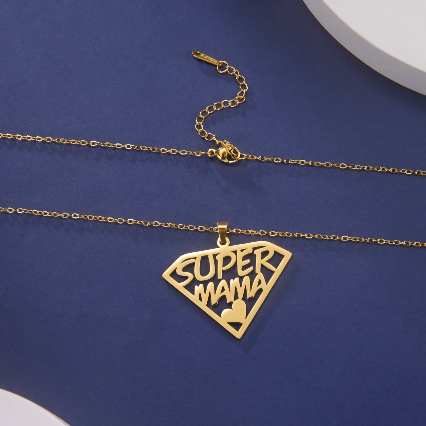 Cazador Sweet Love Heart Pendant Necklace for Women Stainless Steel Jewelry Mother's Day Gift 2025