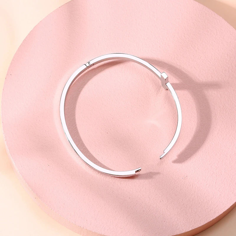 Elegant Crystal Cross Cuff Bracelets for Women and Girls - Perfect Friendship Jewelry Gift