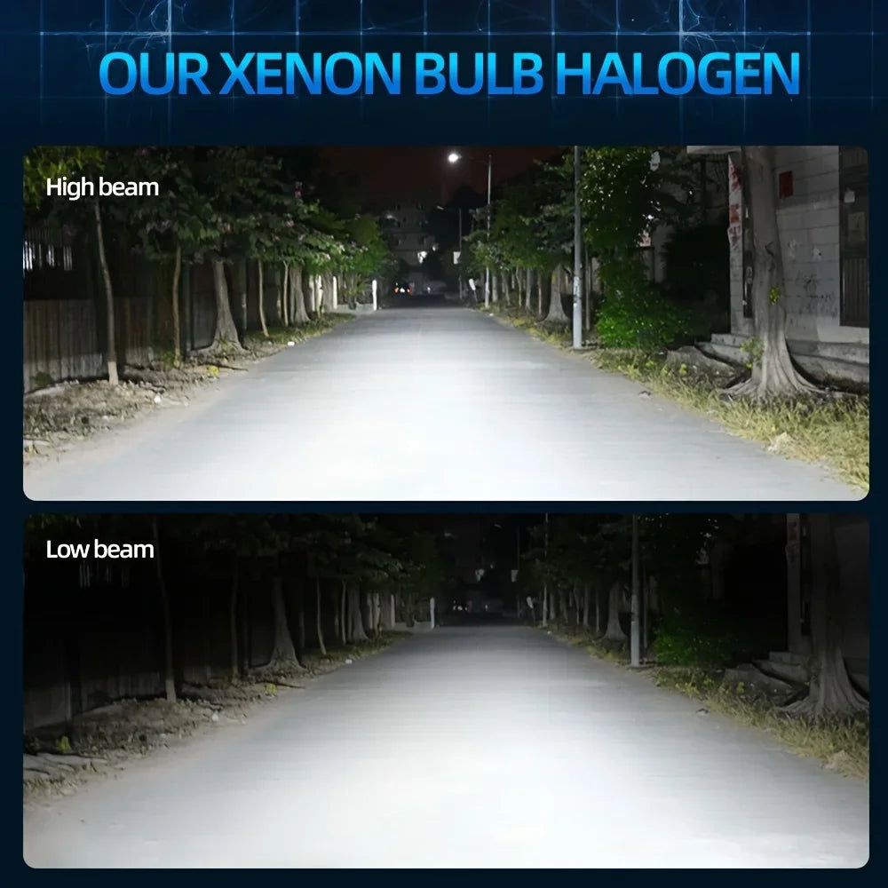 LED Car Bulbs 9004 9005 HB3 9006 HB4 9007 H13 H11 H7 H4 H3 H1 880 High Low Beam 20000LM 120W 80000 Hours Lifespan Plug and Play