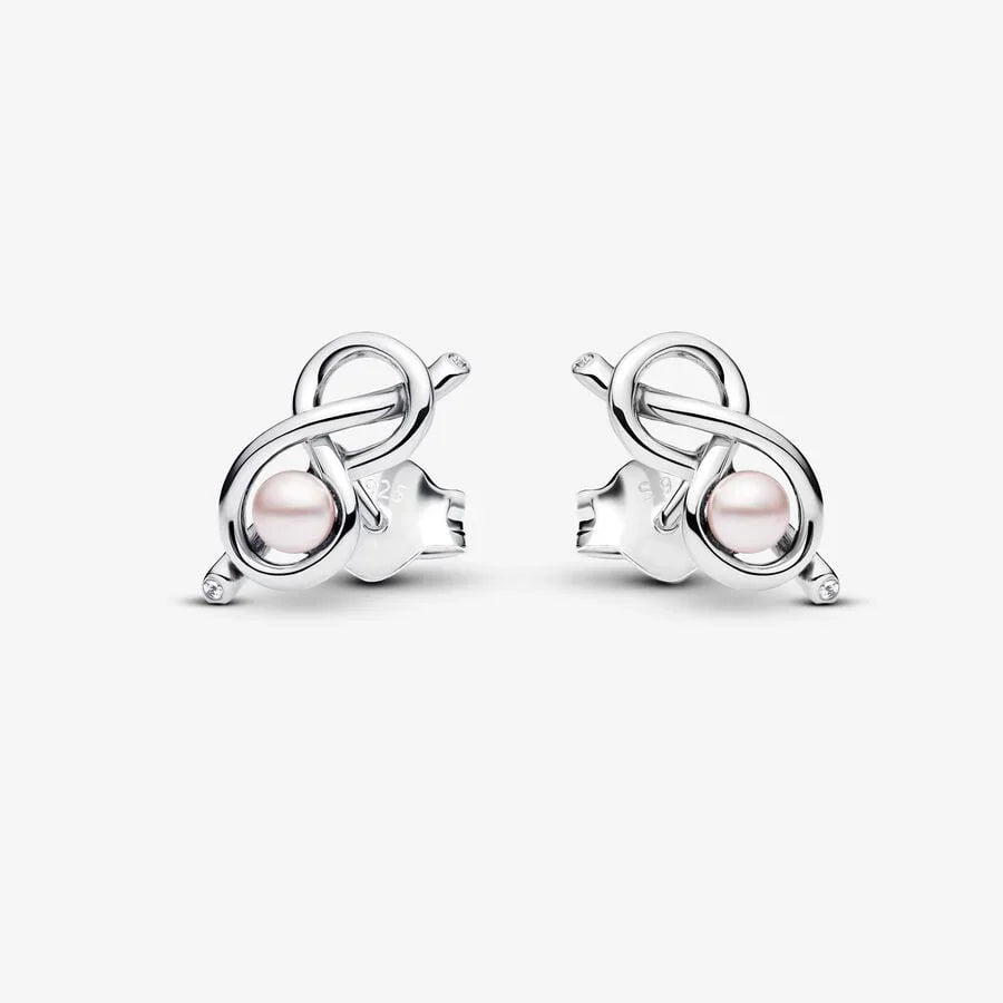 Sparkling 925 Sterling Silver Colorful Heart Zircon Round Huggie Bow Stud Earrings for Women Elegant Sweet Jewelry Gifts