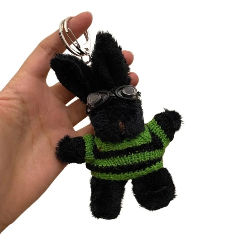 Mini Bear Toy Jewelry Holder - Stylish Hanging Accessory Organizer by JAVRICK