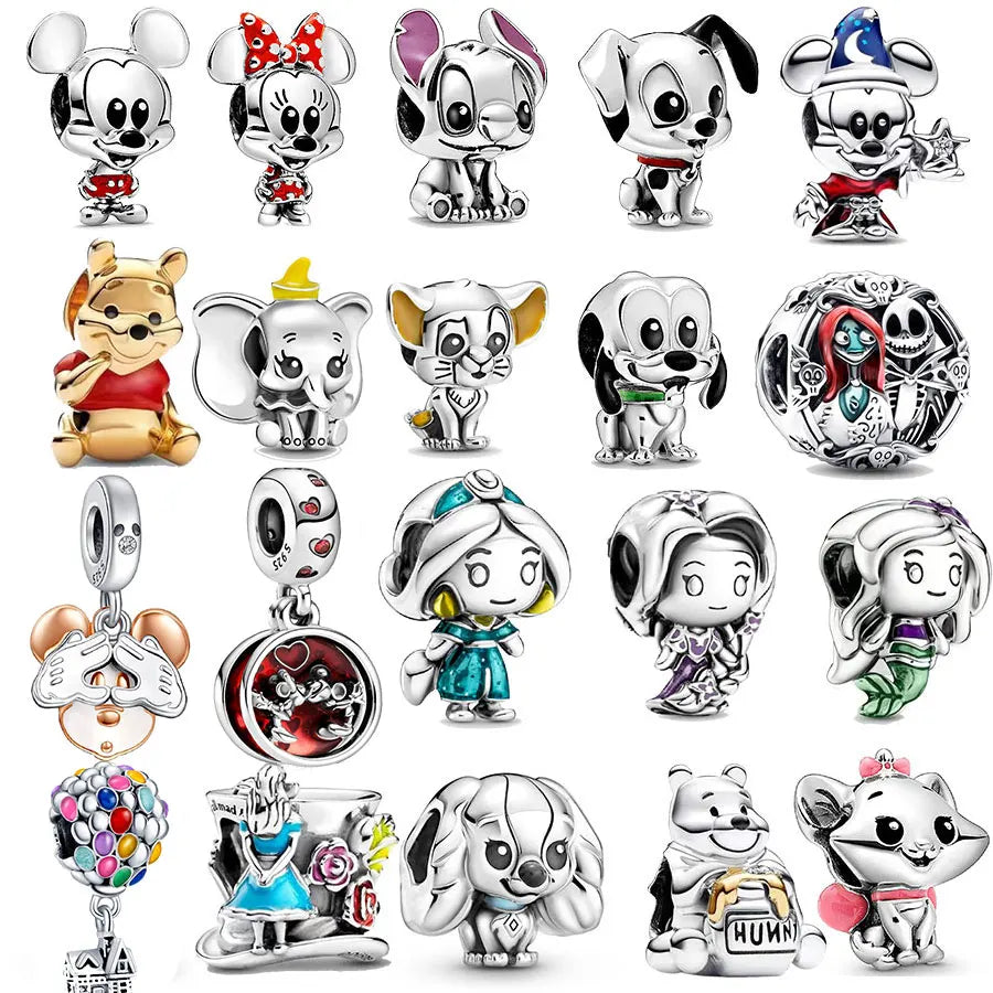Sterling Silver 925 Disney Star Wars Teardrop Bead Charm