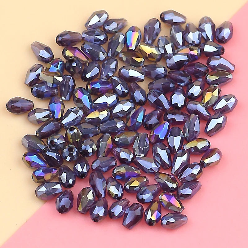 Exquisite Austrian Crystal Beads 3x5mm 100PCS for DIY Jewelry Bracelets and Necklaces