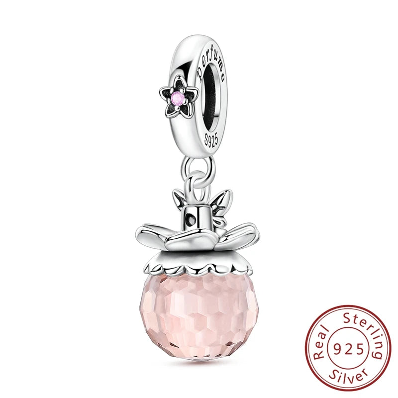Elegant 925 Sterling Silver Turtle Pendant Beads for Bracelets KSC397