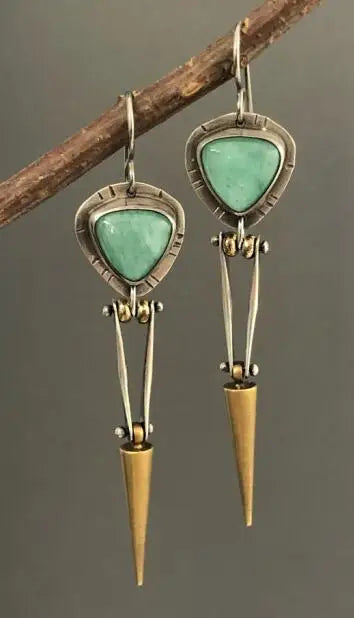 Korean Angel Eye Gold-Plated Hoop Earrings with Rhinestone Tulip Design for Women Style D