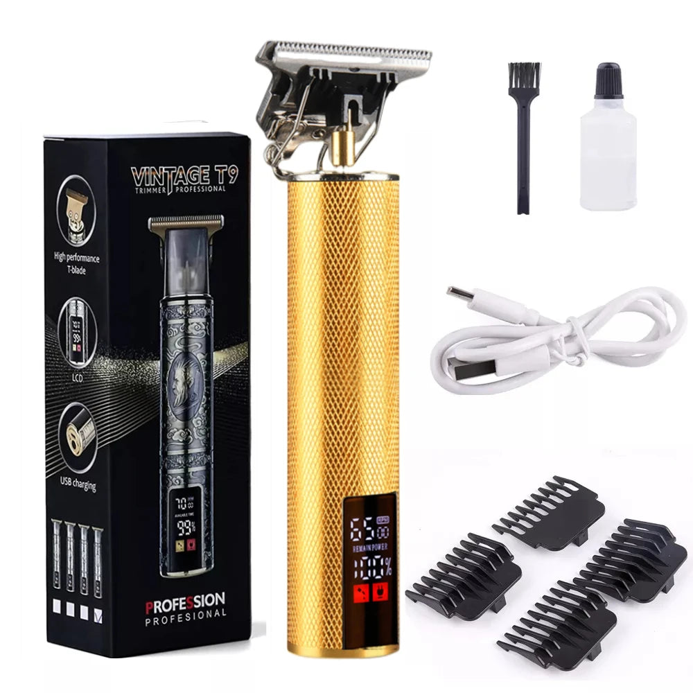 Clearance LCD Digital Display T9 All Metal Shaver for Women LCD ABS buddha