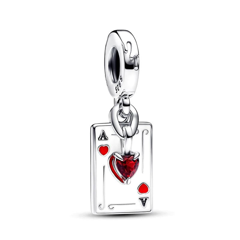 Disney Captain America 925 Sterling Silver Charm Bead