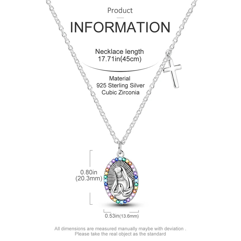 925 Sterling Silver Heart Chain Necklace for Women with Luxury Dog Paw Design Jewelry Gift KTN023