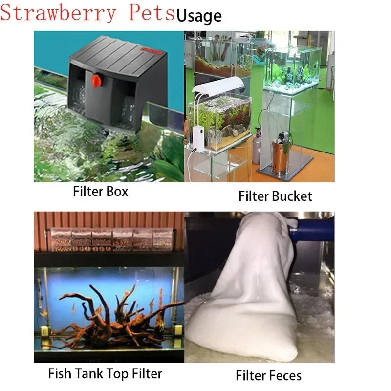 Good Effect Aquarium Filter Wash Filter Magical Bag Pad Biochemical Biological Filtration Clean for Fish Tank