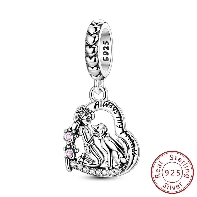 Elegant 925 Sterling Silver Turtle Pendant Beads for Bracelets KSC377