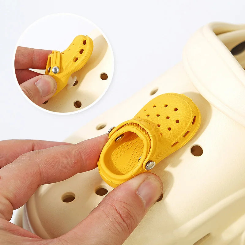 3D Mini Shoe Charms PVC Accessories for Clogs and Sandals Decorations