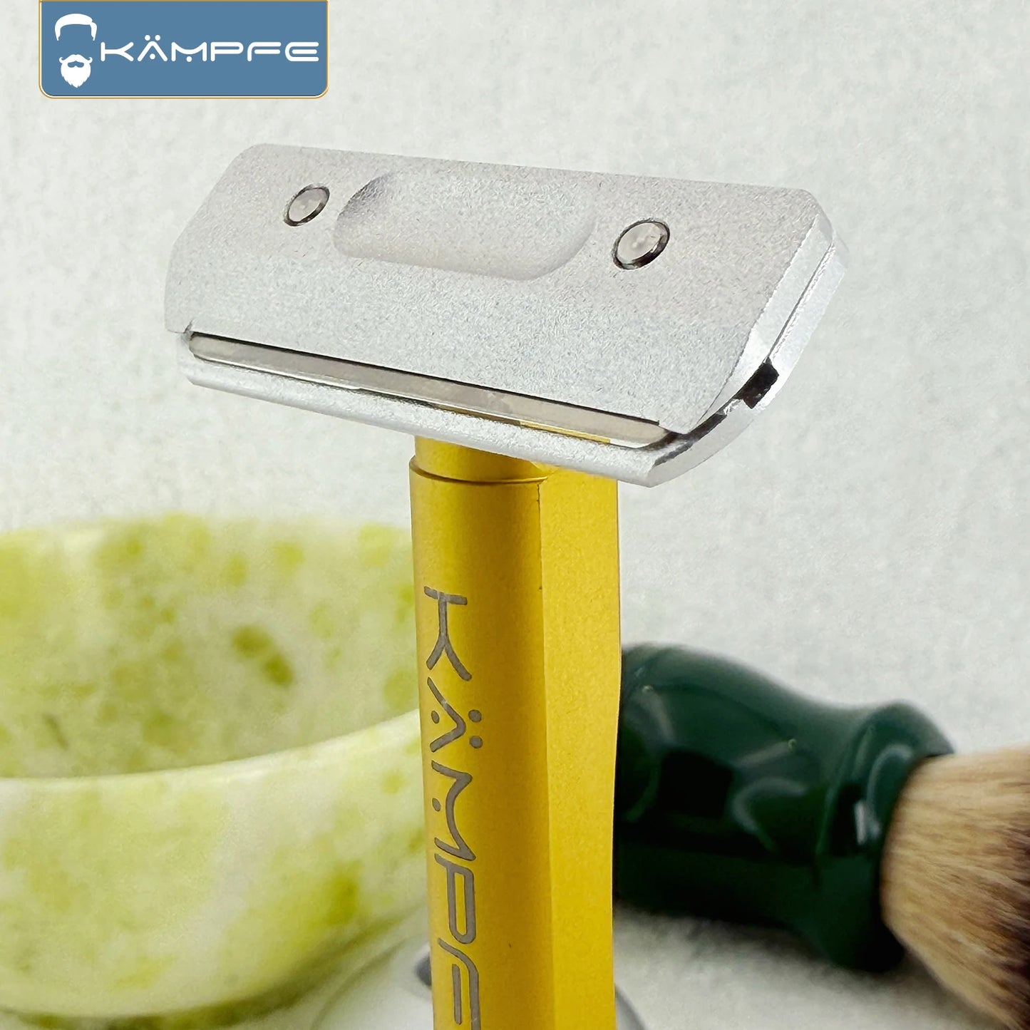 KAMPFE Aluminum Single Blade Safety Razor Men’s Manual Shaver Gift for Father Hair Salon Tool