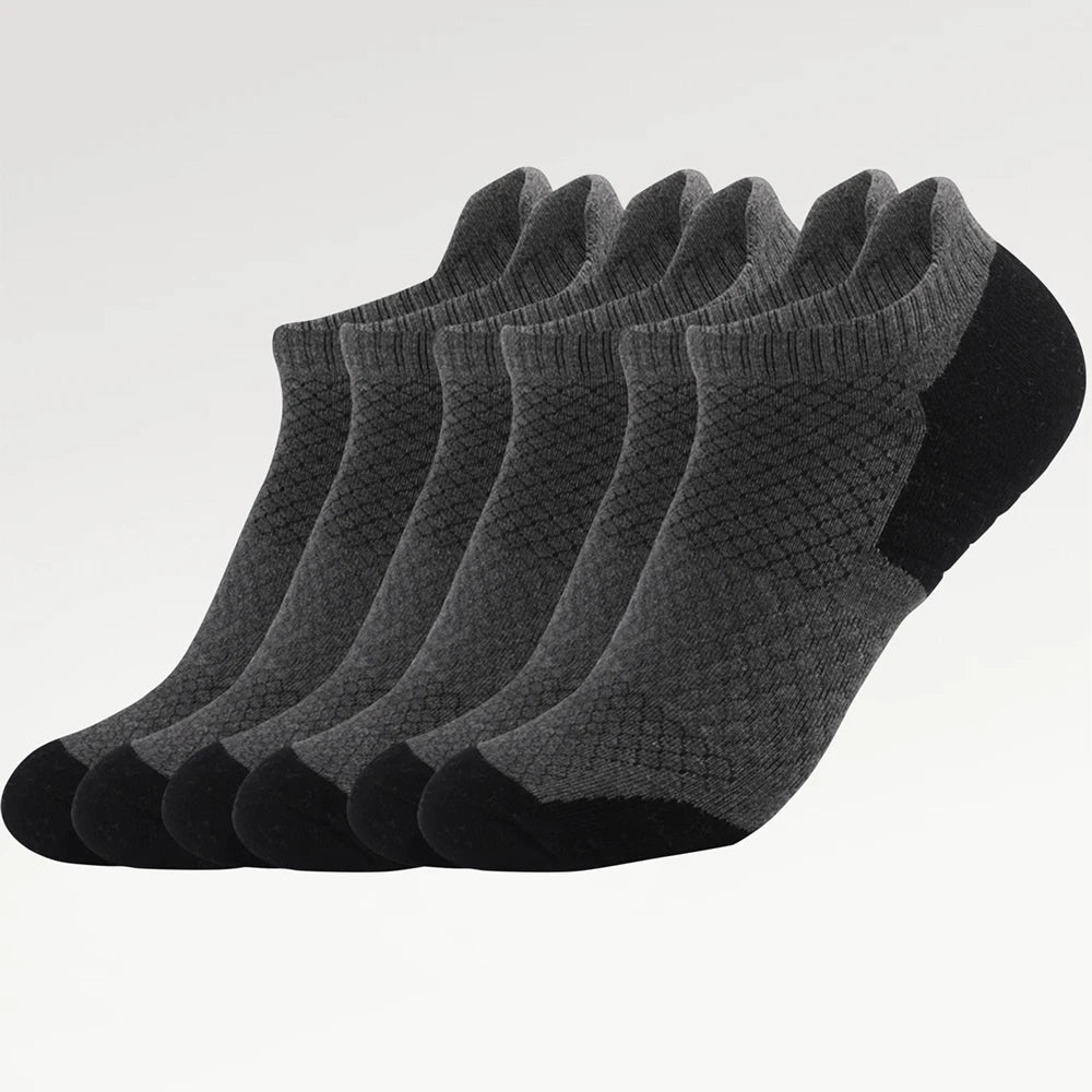 3 Pairs Cotton Thickened Sports Socks Breathable 35 To 50