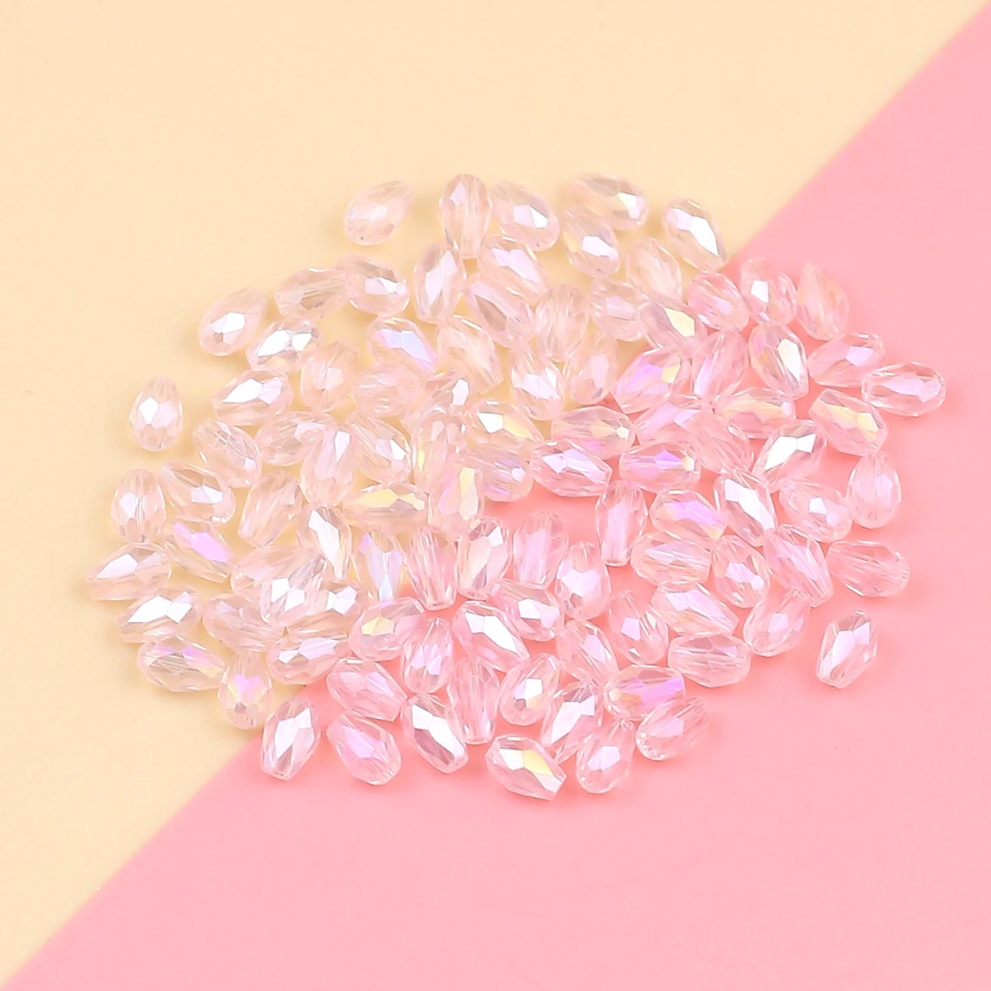 Exquisite Austrian Crystal Beads 3x5mm 100PCS for DIY Jewelry Bracelets and Necklaces