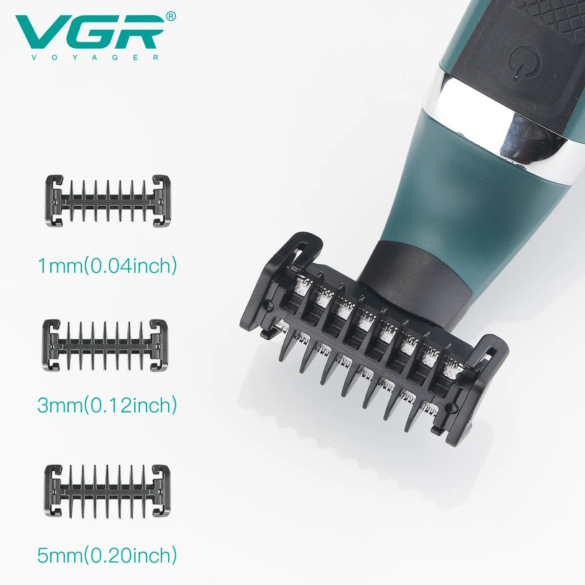 VGR Razor Professional Shaving Machine Electric Shaver Waterproof Beard Trimmer Razor 2 In 1 Hair Trimmer Shaver for Men V-393