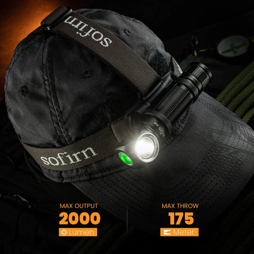 Sofirn HS40 SST40 LED Headlamp 2000lm USB C Rechargeable CHINA