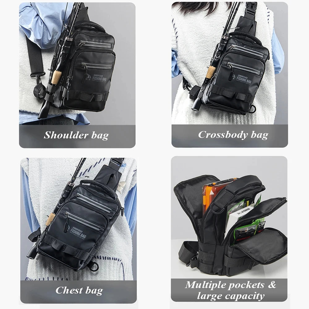 Lightweight Tactical Fishing Bag Backpack for Outdoor Gear