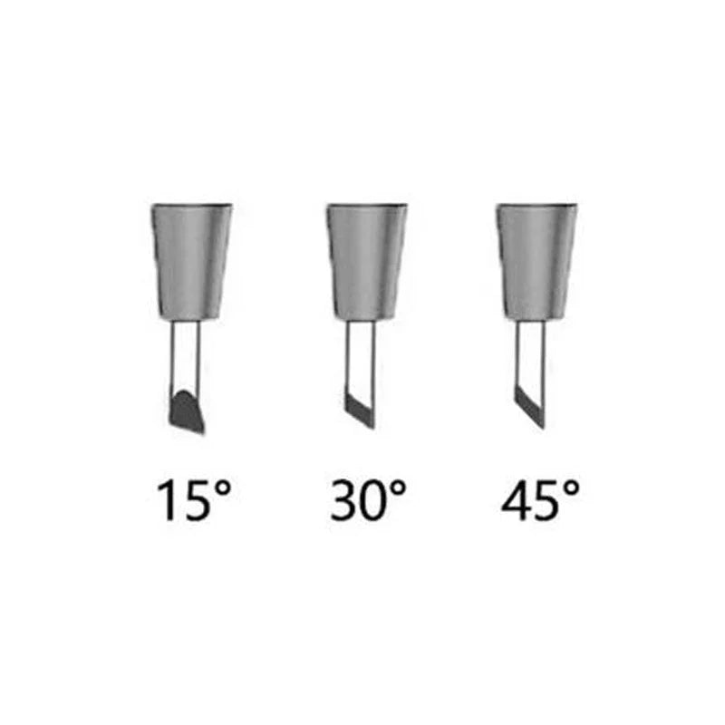 CraftPro 360° Rotating Cutting Pen - Durable Stainless Steel Blades for Effortless DIY Art Projects 3Pcs Head