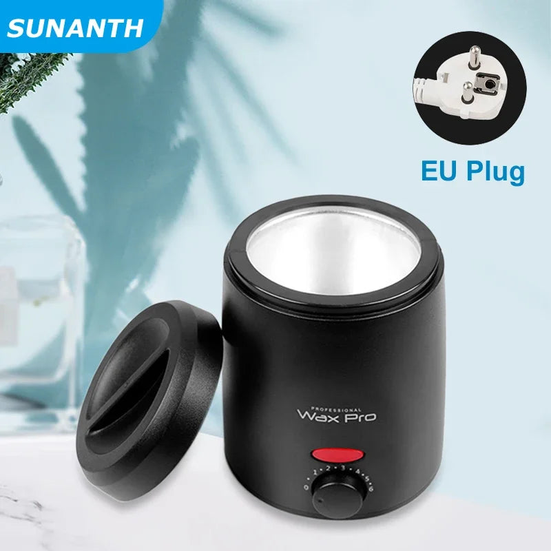 Painless Hair Removal Wax Heater Kit Professional Epilator with Hot Film Hard Wax Beans