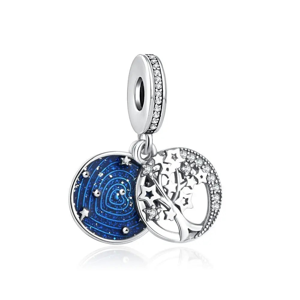 New 925 Silver Butterfly Bead Dinosaur Pendant for European Bracelets Exquisite DIY Jewelry