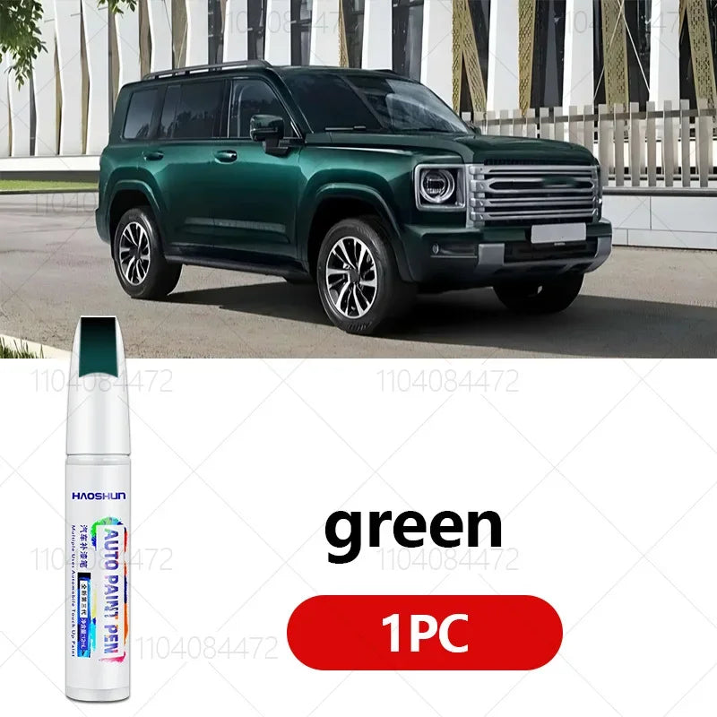 For GWM Haval H9 B590 2014-2025 Precision Touch Up Paint Pen DIY Scratch Remover Black White Green Grey