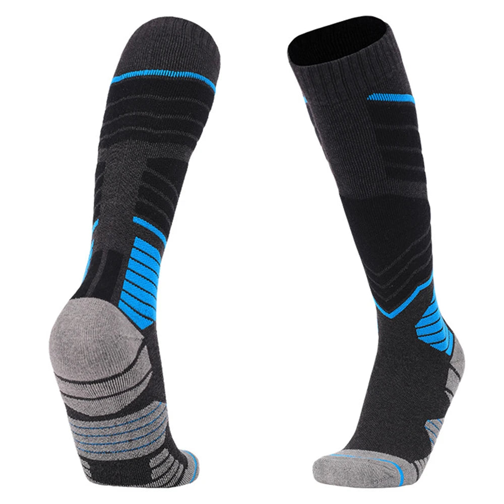 Mens Thermal Knee High Ski Socks For Winter Sports Outdoor
