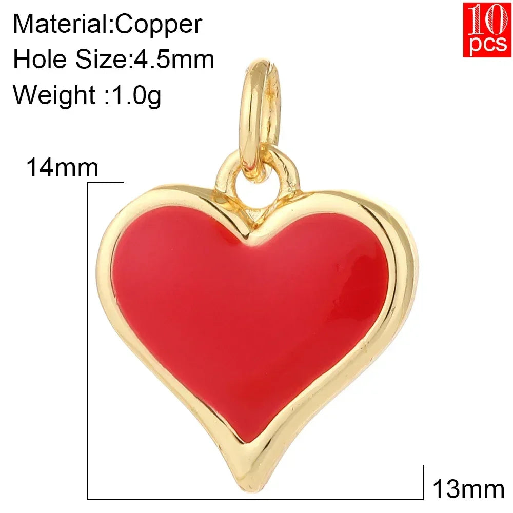 Elegant Blue Eye Heart Necklace Set for Women with Golden Star and Bee Charms on Stainless Steel Chain