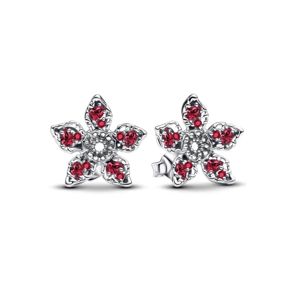 2025 European 925 Silver Moon Sun Bow Earrings Exquisite Charm Jewelry Gifts for Women