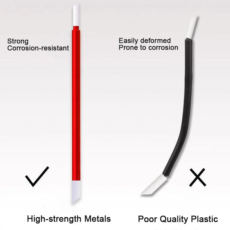 Metal Alloy Panel Line Eraser Stick Precision Model Cleaning Tool for DIY Hobby Assembly