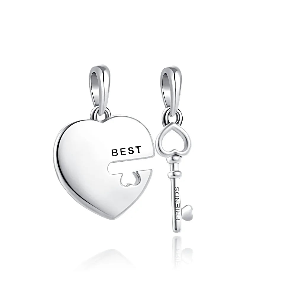 Exquisite 925 Silver Car Bead Cross Pendant for European Bracelets Stylish DIY Jewelry for Women