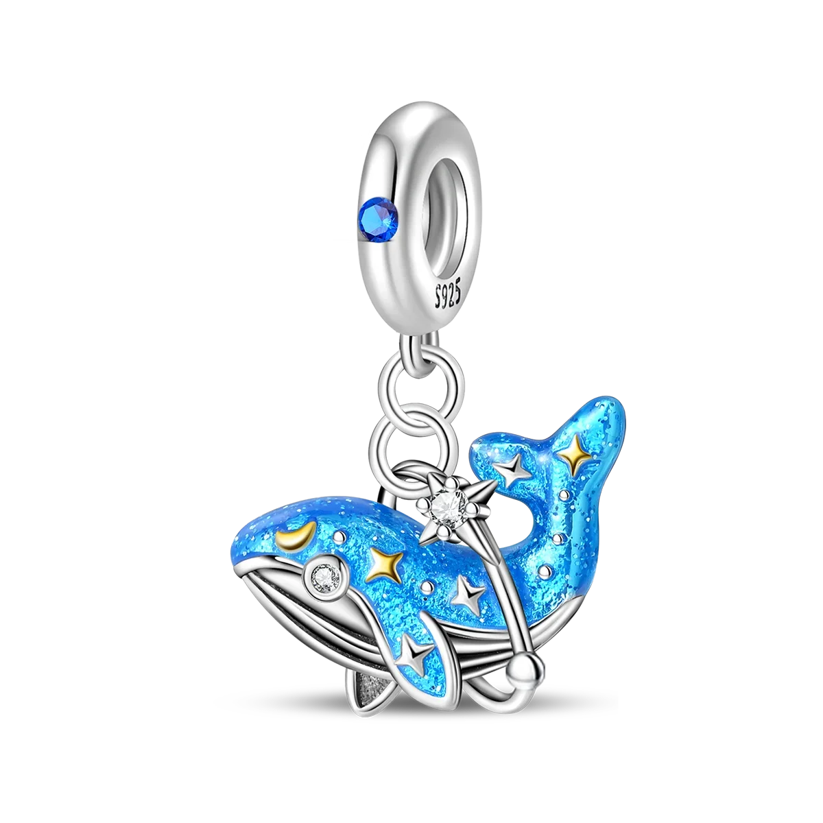 925 Sterling Silver Animal Charms Set Elephant Chameleon Fish Cat Beads for DIY Bracelets Pendant Fine Jewelry Gift