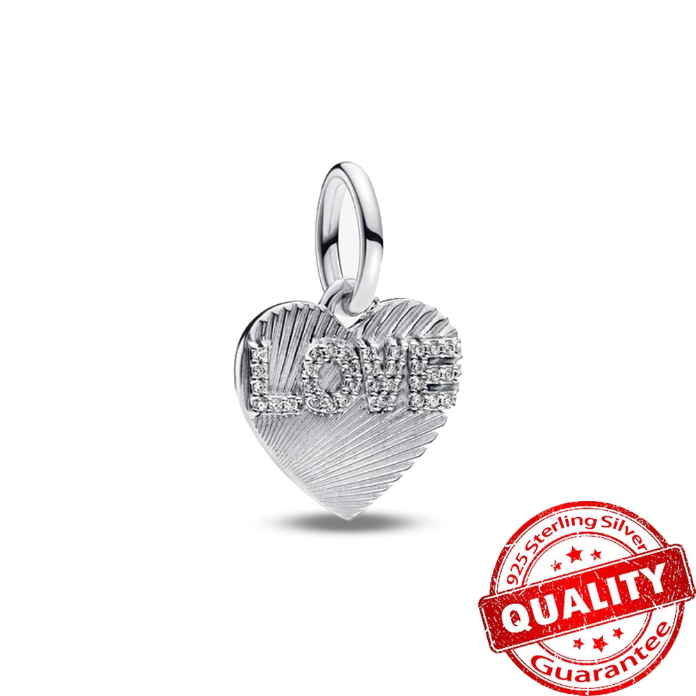 Elegant 925 Sterling Silver Ocean Themed Pendant Charm for Jewelry FCC447