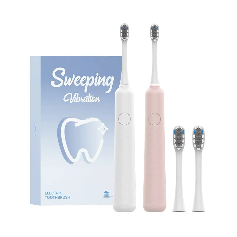 DOCO Sonic Electric Toothbrush 3-Gear Vibration Mode Oral Clean Couple set