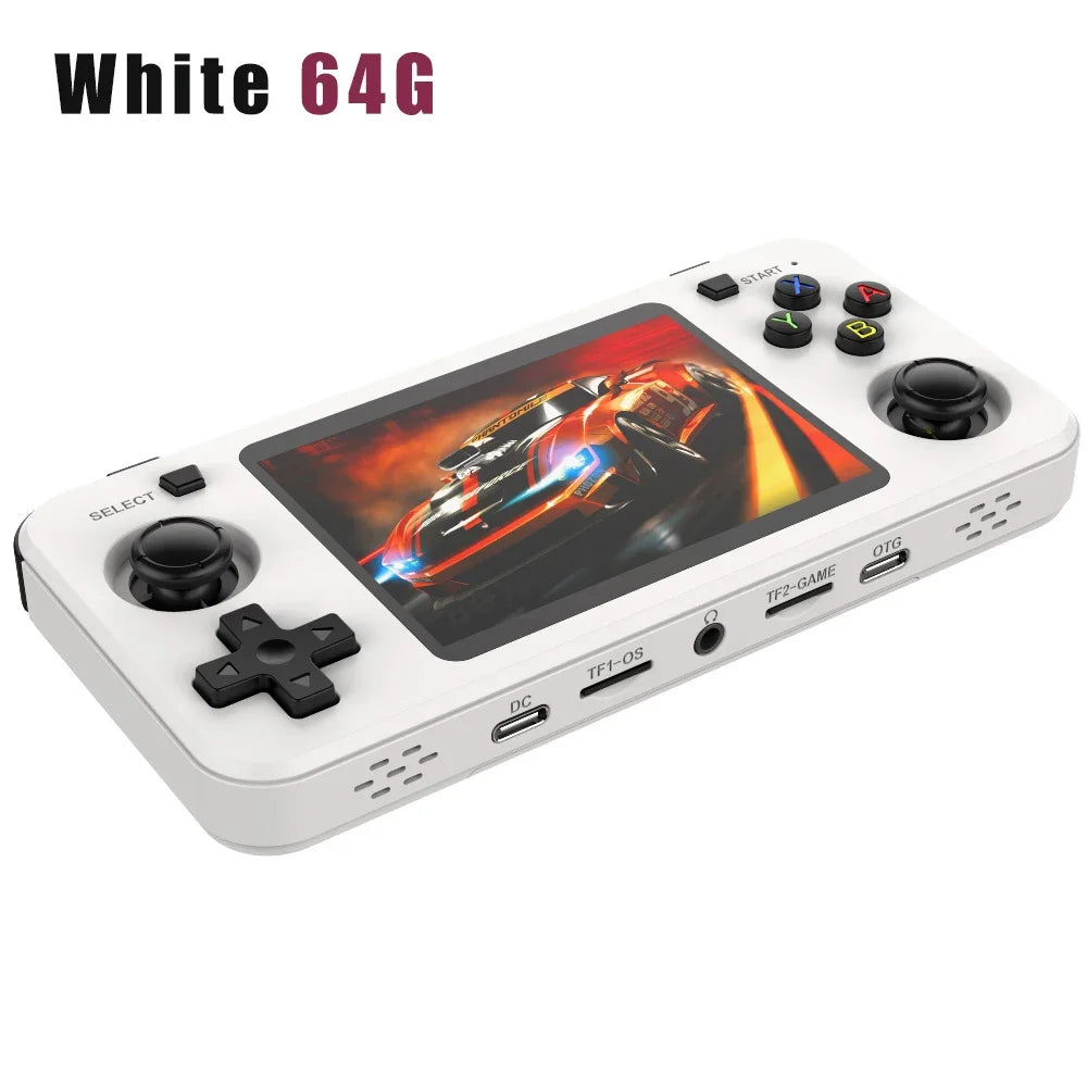 BOYHOM R36H Retro Handheld Game Console 3.5 Inch IPS RK3326 Open Linux Portable Player 3000 mAh Battery 10000+ Built In Games