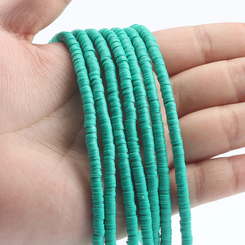 Vibrant 320-Piece Polymer Clay Beads Set for DIY Jewelry Crafting