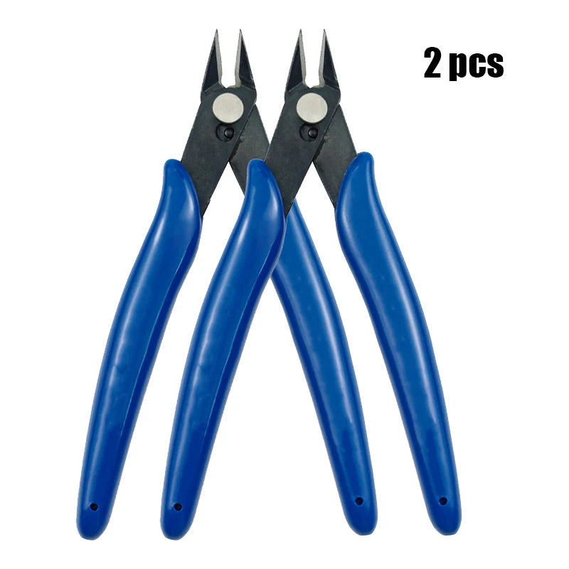 1Pc Top-Rated User-Friendly Diagonal Pliers - Precision Wire Cutters for Effortless Snipping 2 Pcs