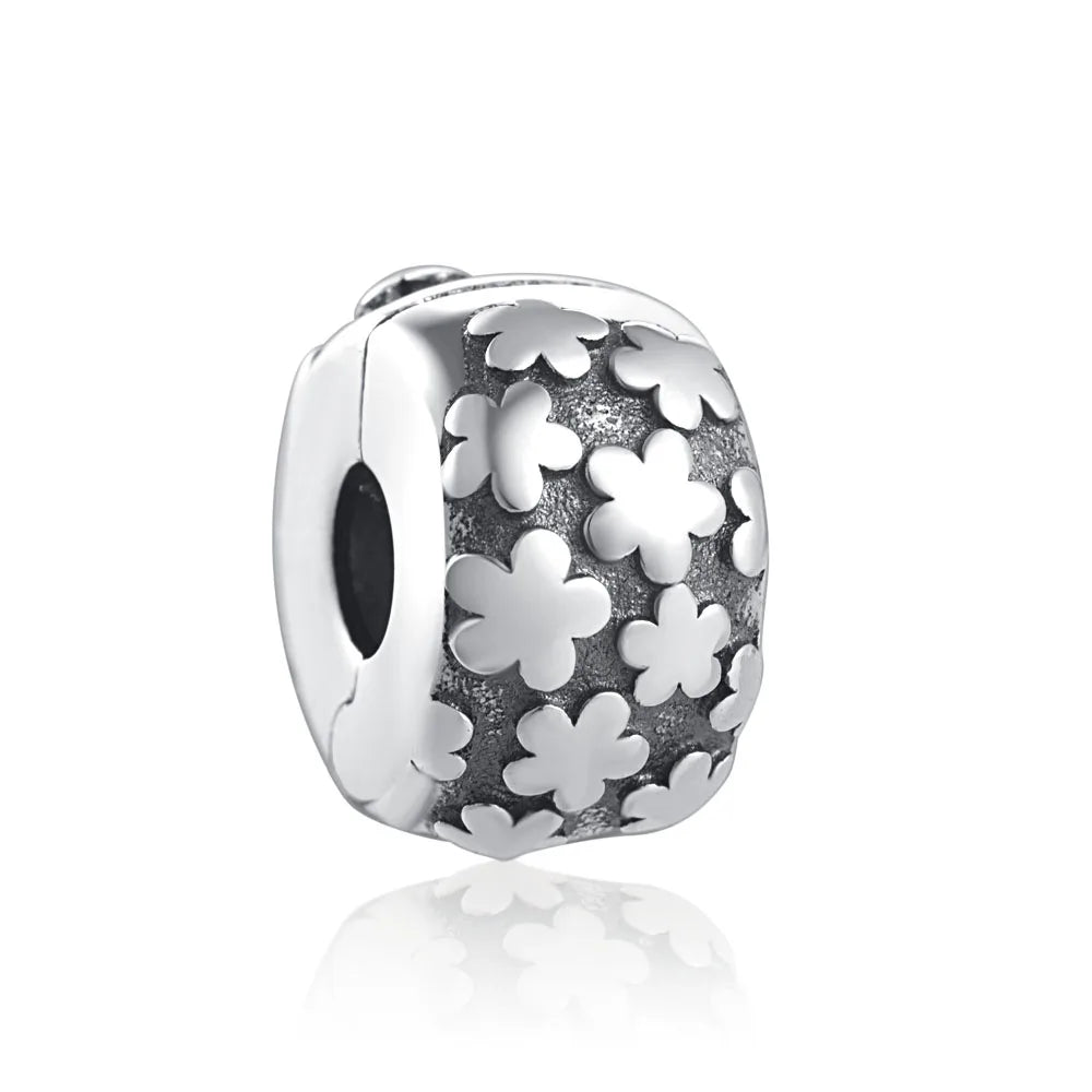 New European Pink Heart Family Tree Bead Charm for 925 Sterling Silver Bracelet Necklace Jewelry Accessories for Women
