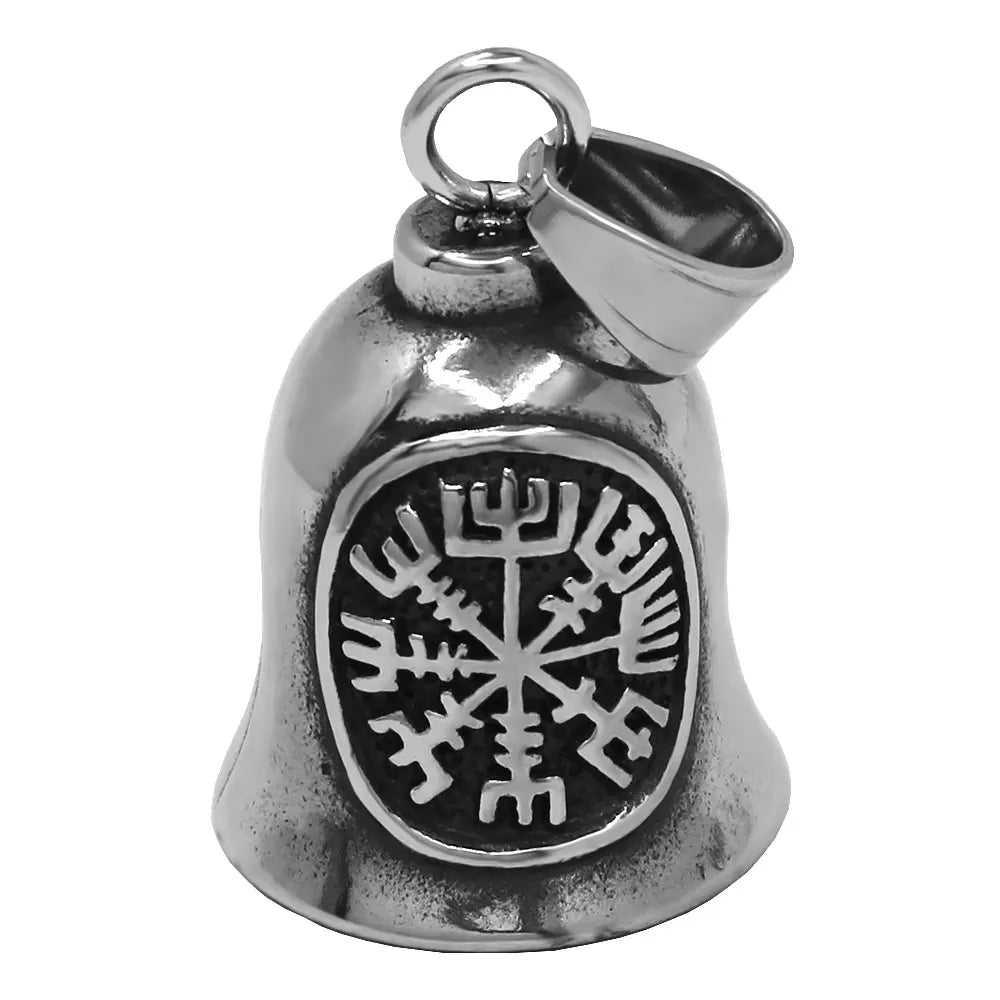 Viking Warrior Helmet Pendant Stainless Steel Eagle Cross Jewelry
