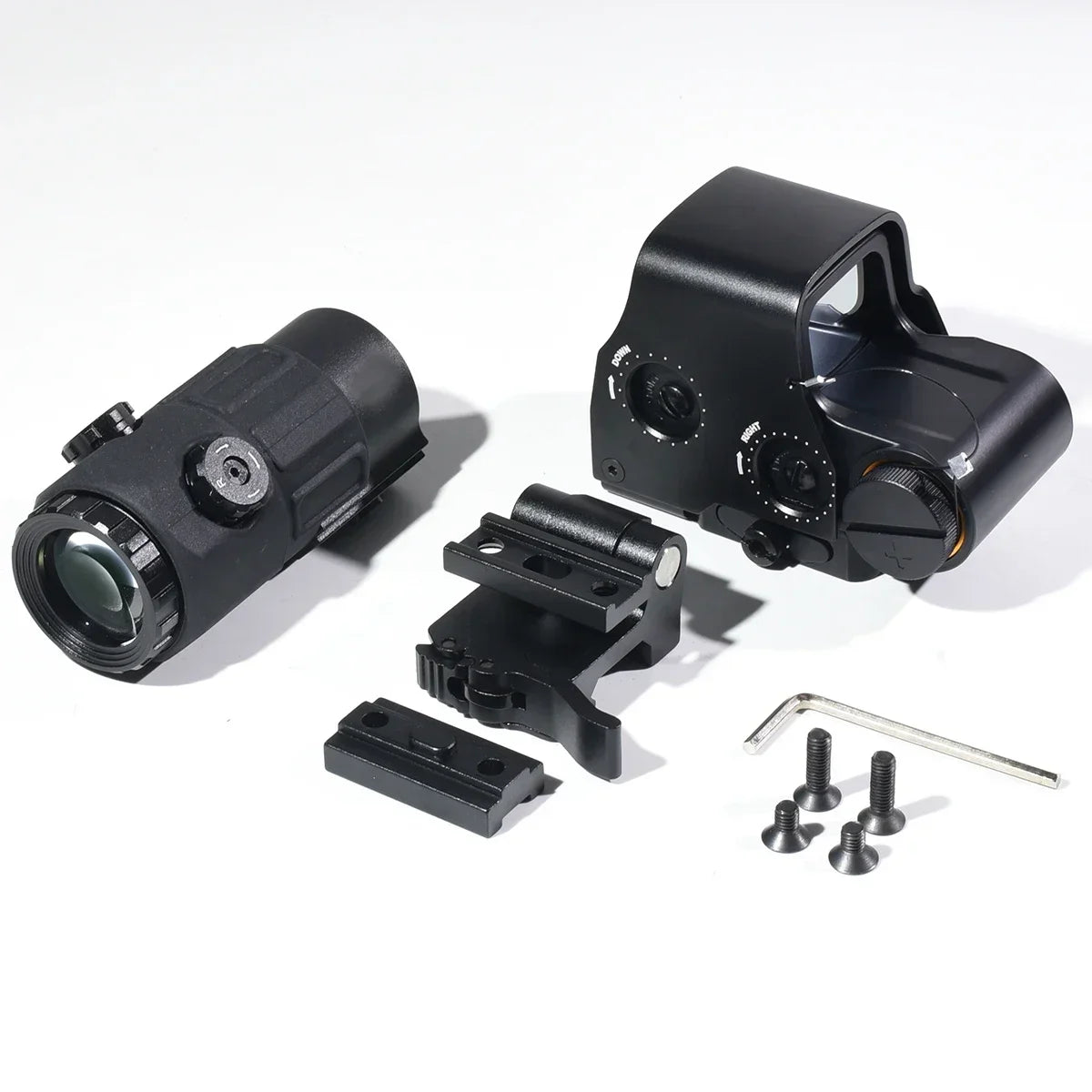 Eotech 558 G43 Magnifier Holographic Sight Scope with Folding Side Flip and 5X Magnification for Tactical Reflex Riflescope