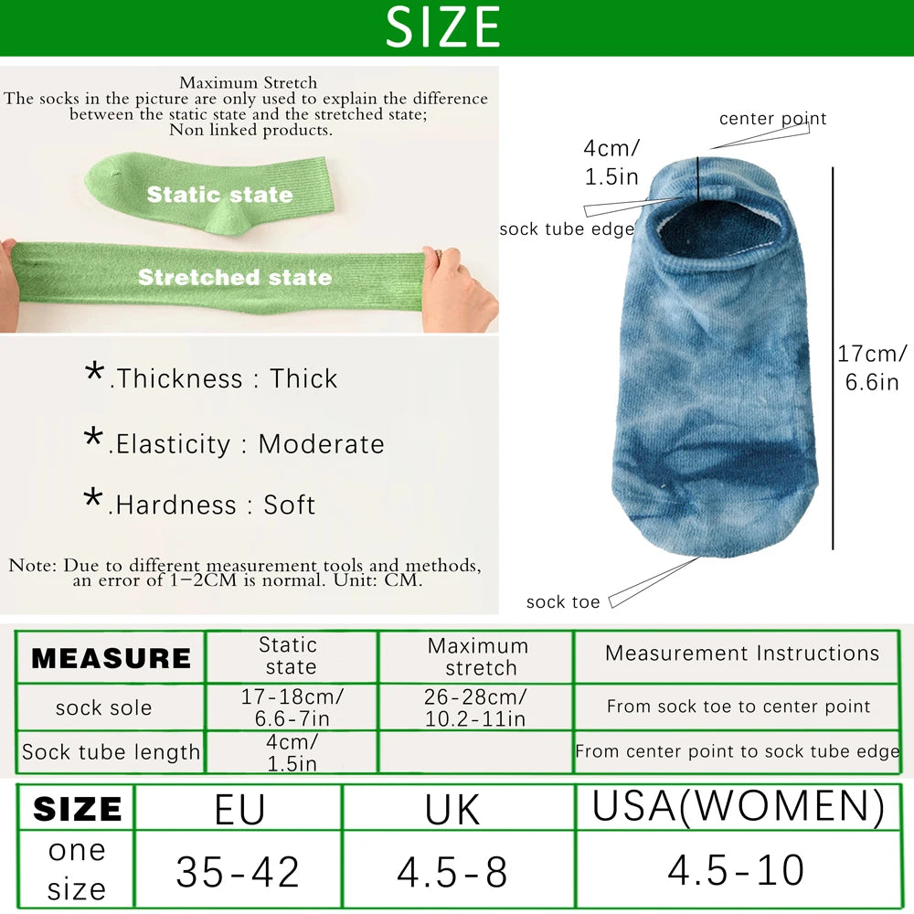 Women Non Slip Cotton Yoga Socks Anklet Pilates Grip