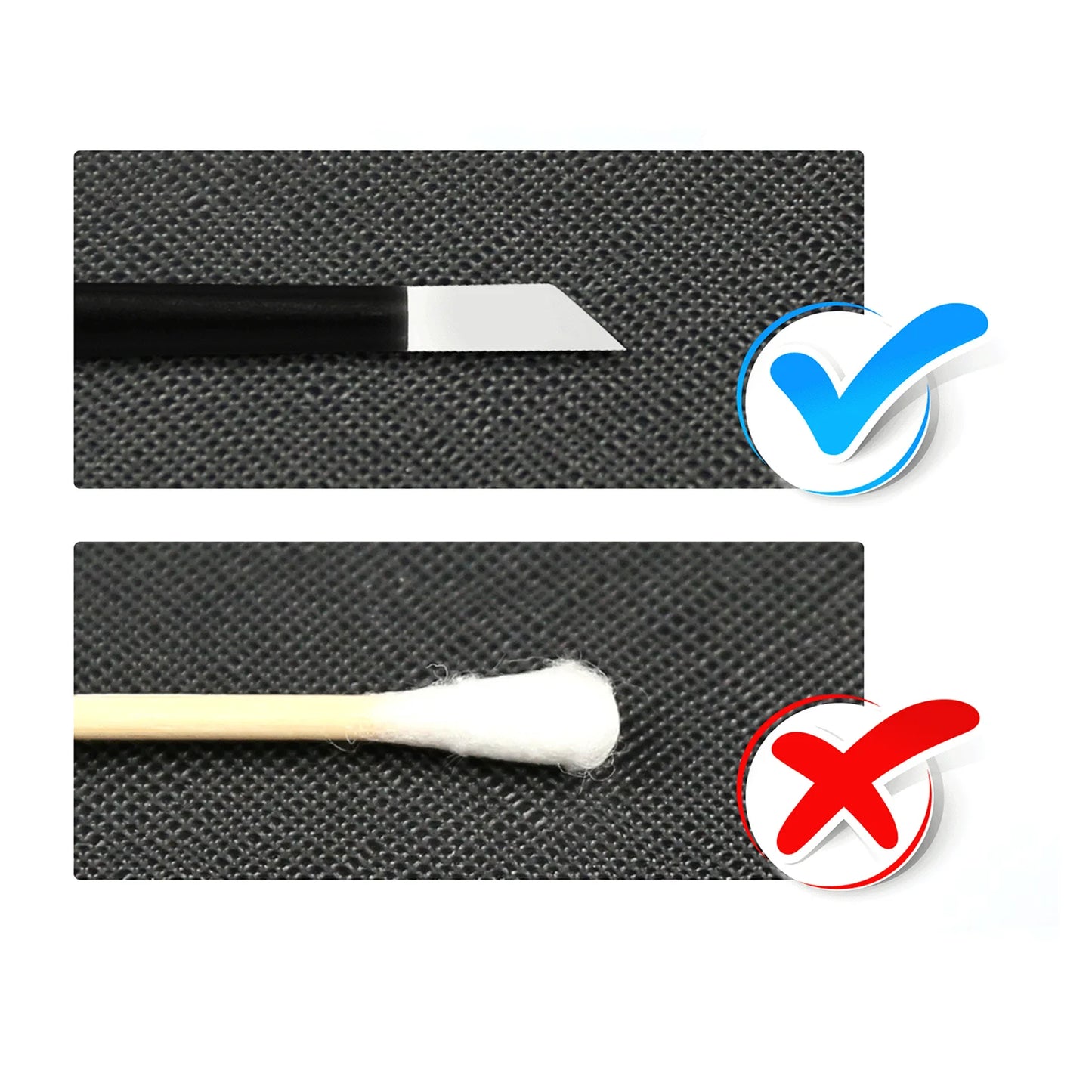 DSPIAE Double Head Water Wash Wiping Rod Traceless Cleaning Tool for Stains and Aging Lines